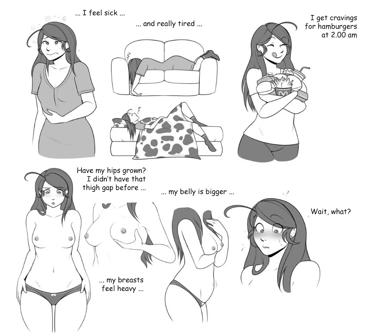 Water Inflation porn comic picture 1