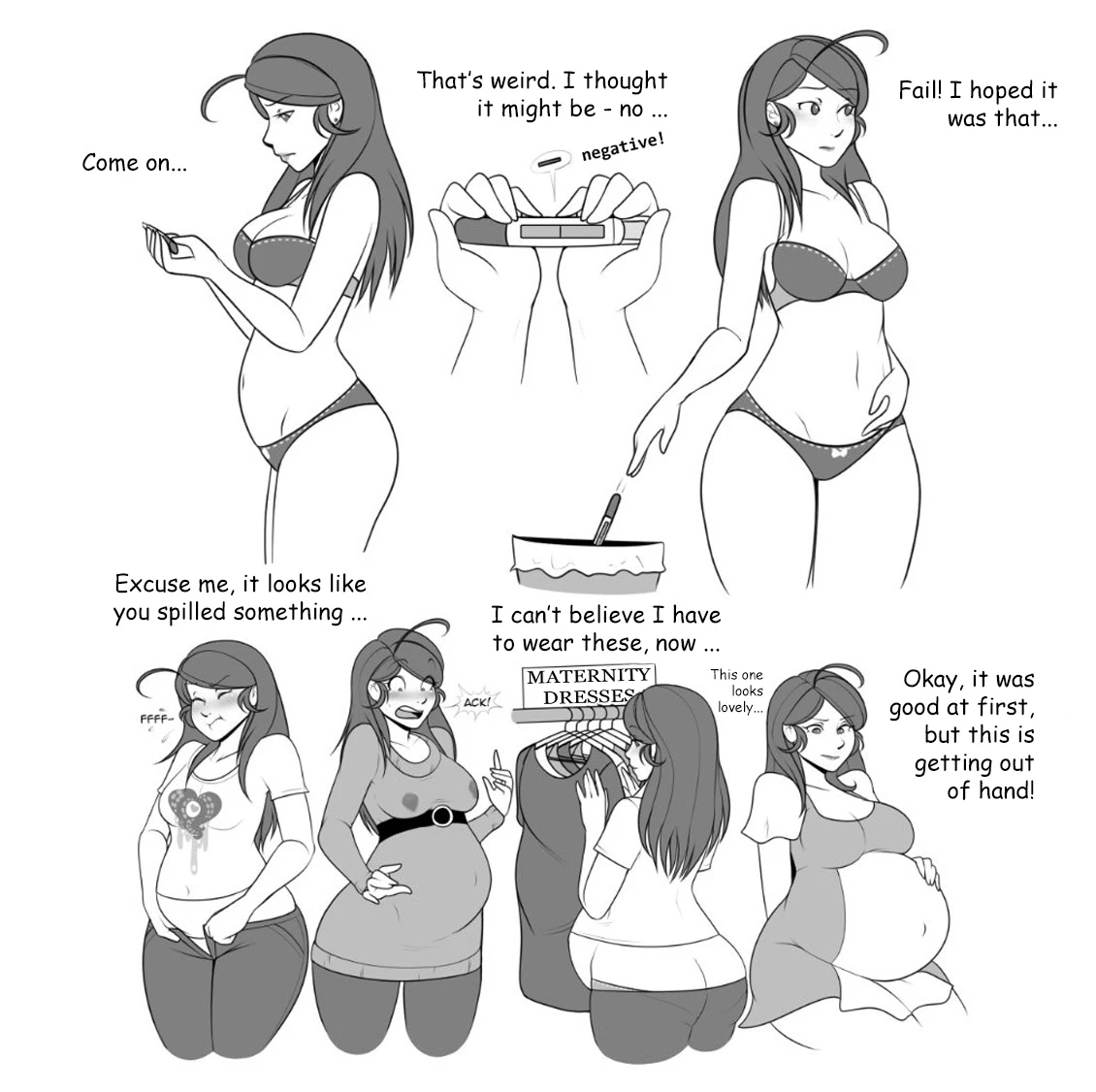 Water Inflation porn comic picture 2