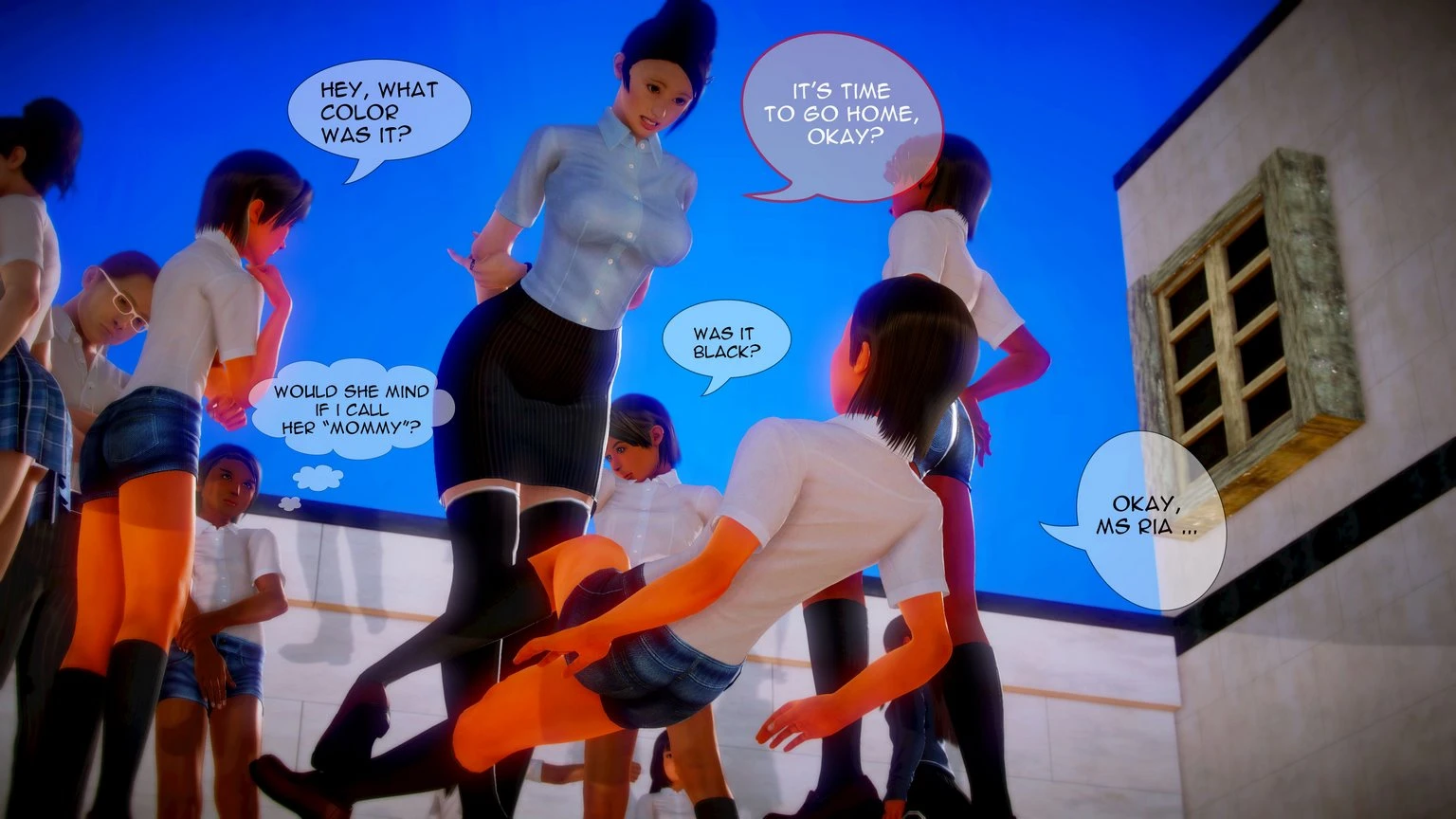 We Love You Miss Ria! Episode 1 porn comic picture 4