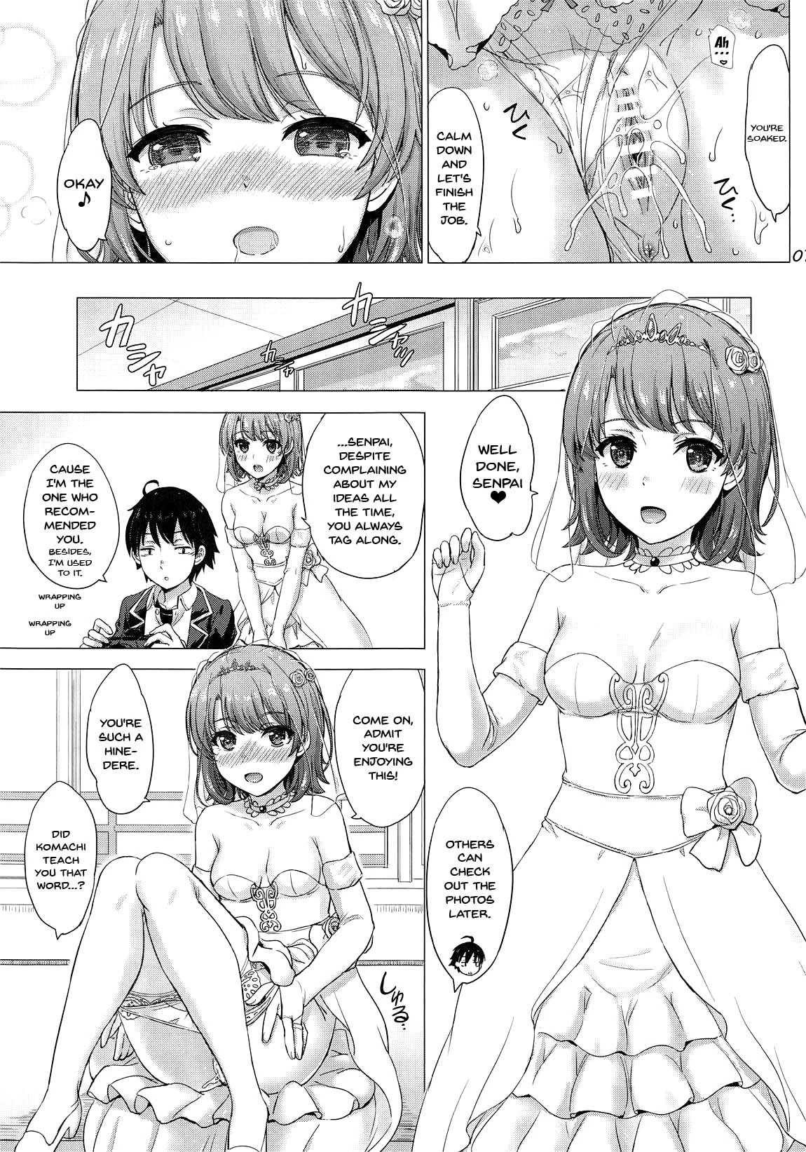 Wedding Irohasu! - Iroha's gonna marry you after today's scholl! porn comic picture 6