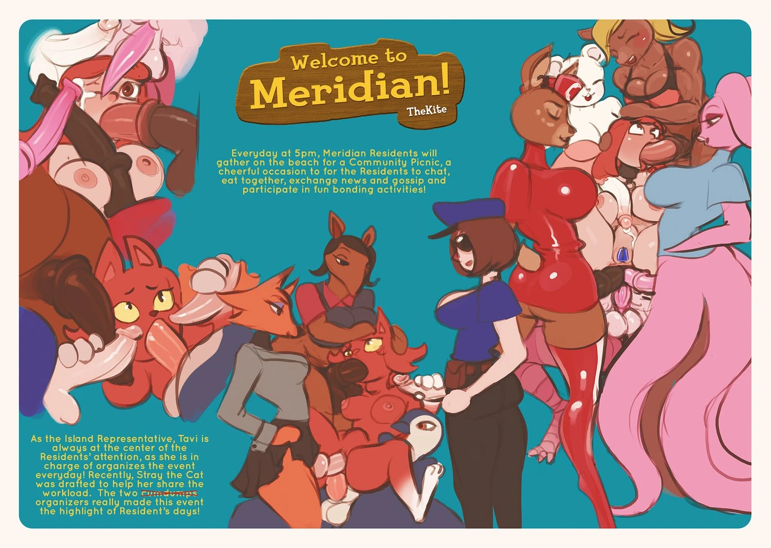 Welcome to Meridian! porn comic picture 18