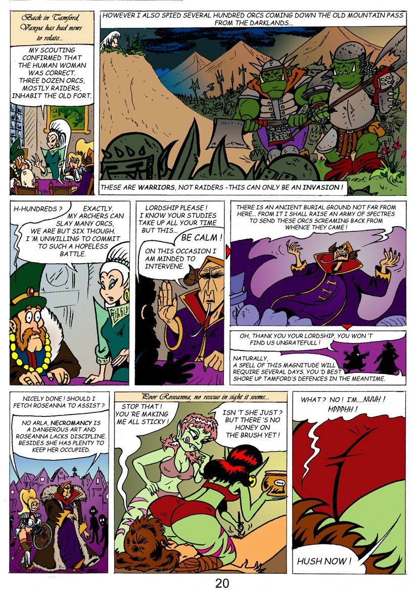 Well this is Orcward (Ongoing) porn comic picture 20