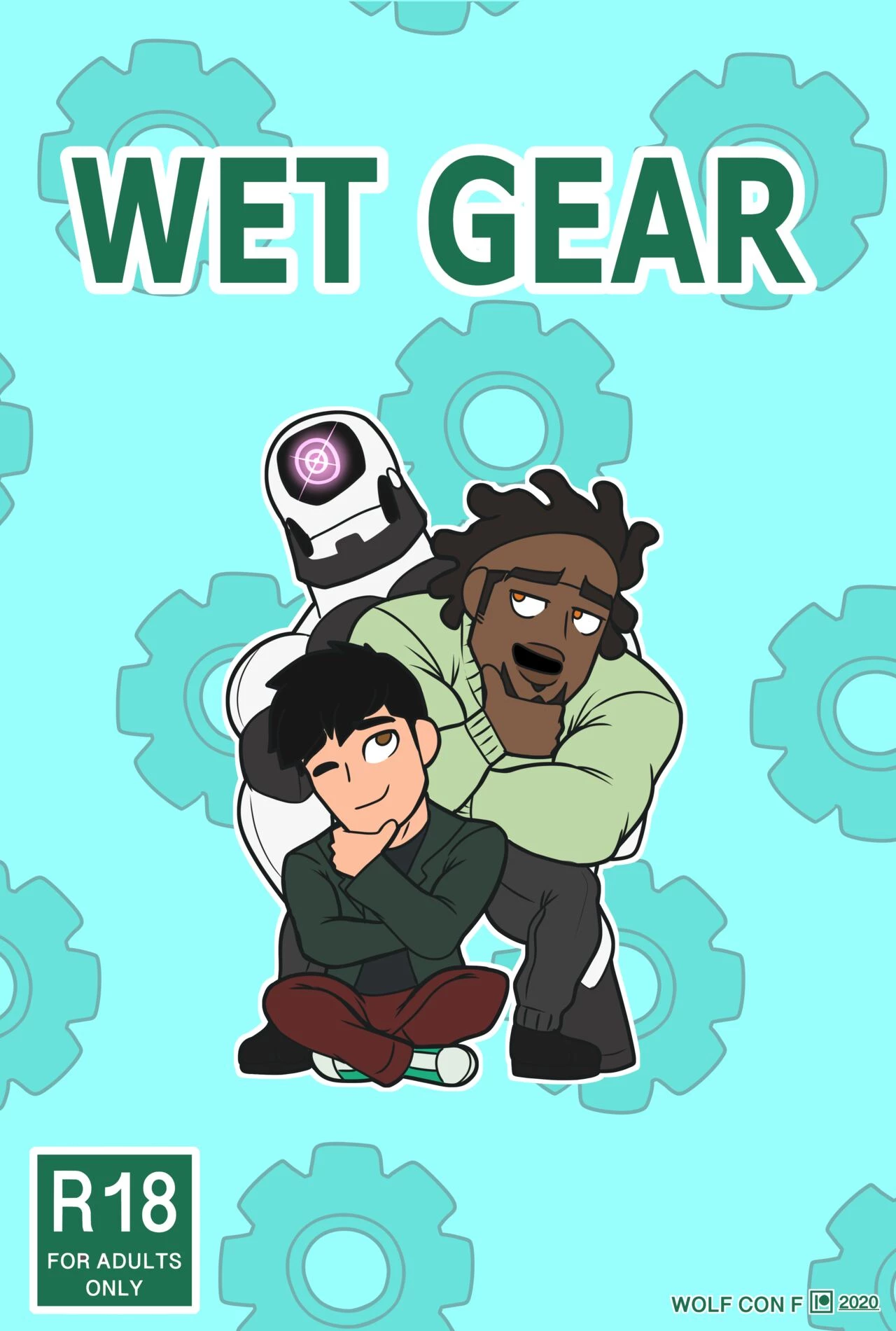 Wet Gear porn comic picture 1