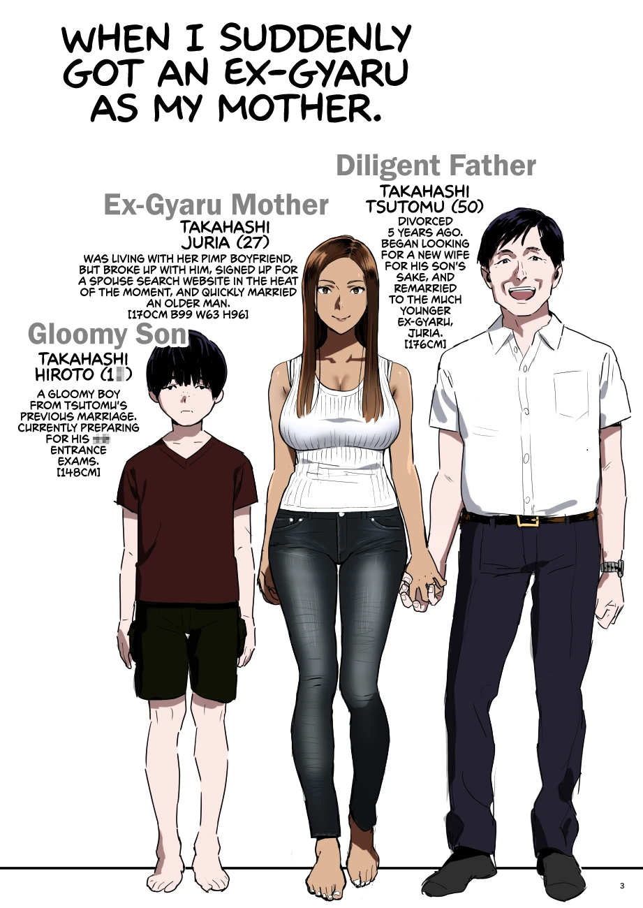 When I Suddenly Got an Ex-Gyaru as My Mother. (Colorized) porn comic picture 3