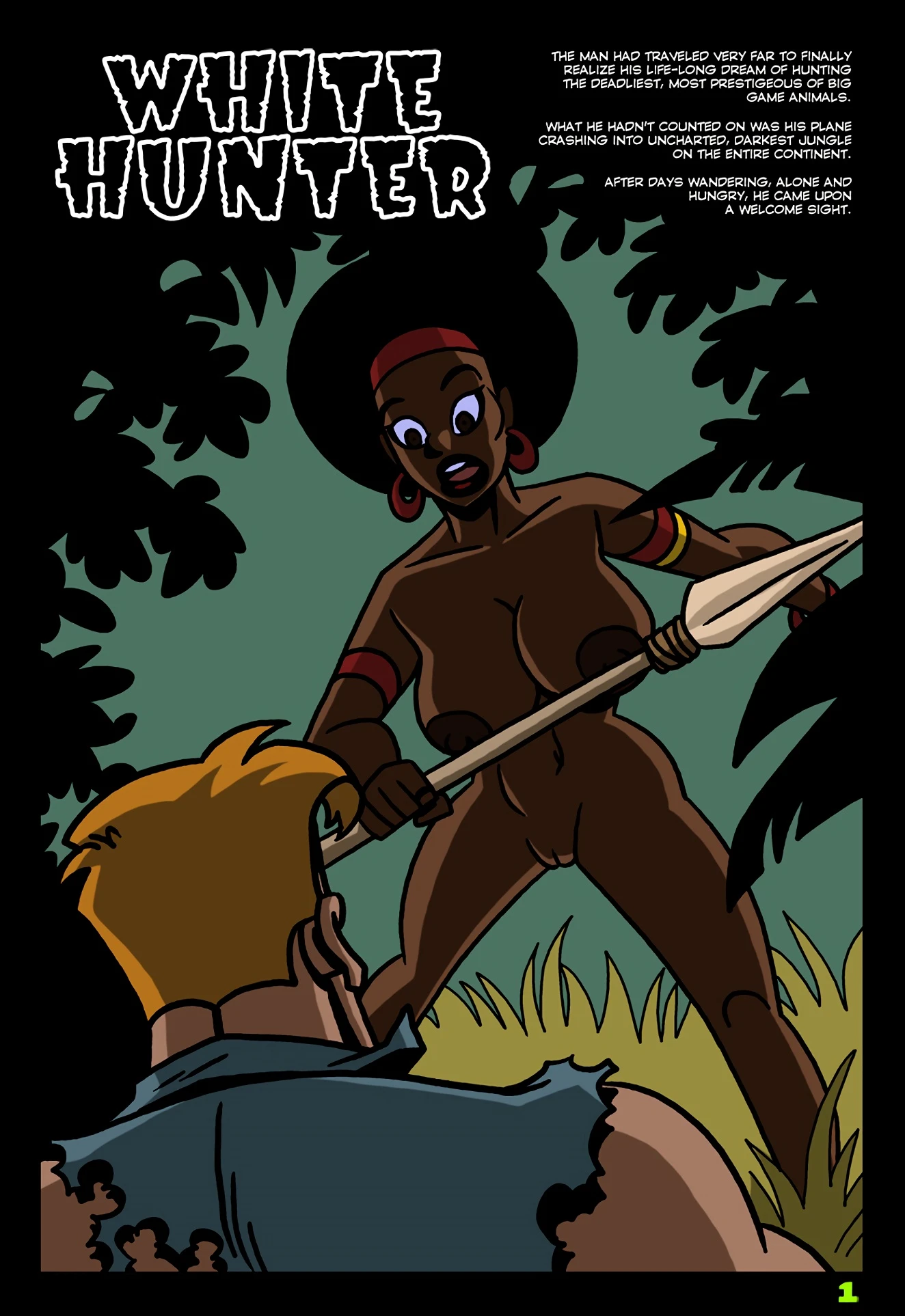 White Hunter porn comic picture 1