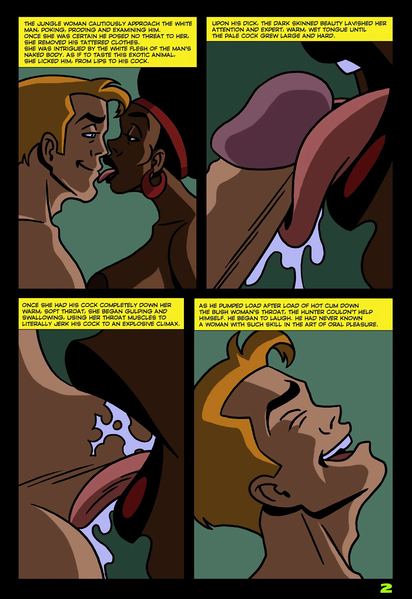 White Hunter porn comic picture 2