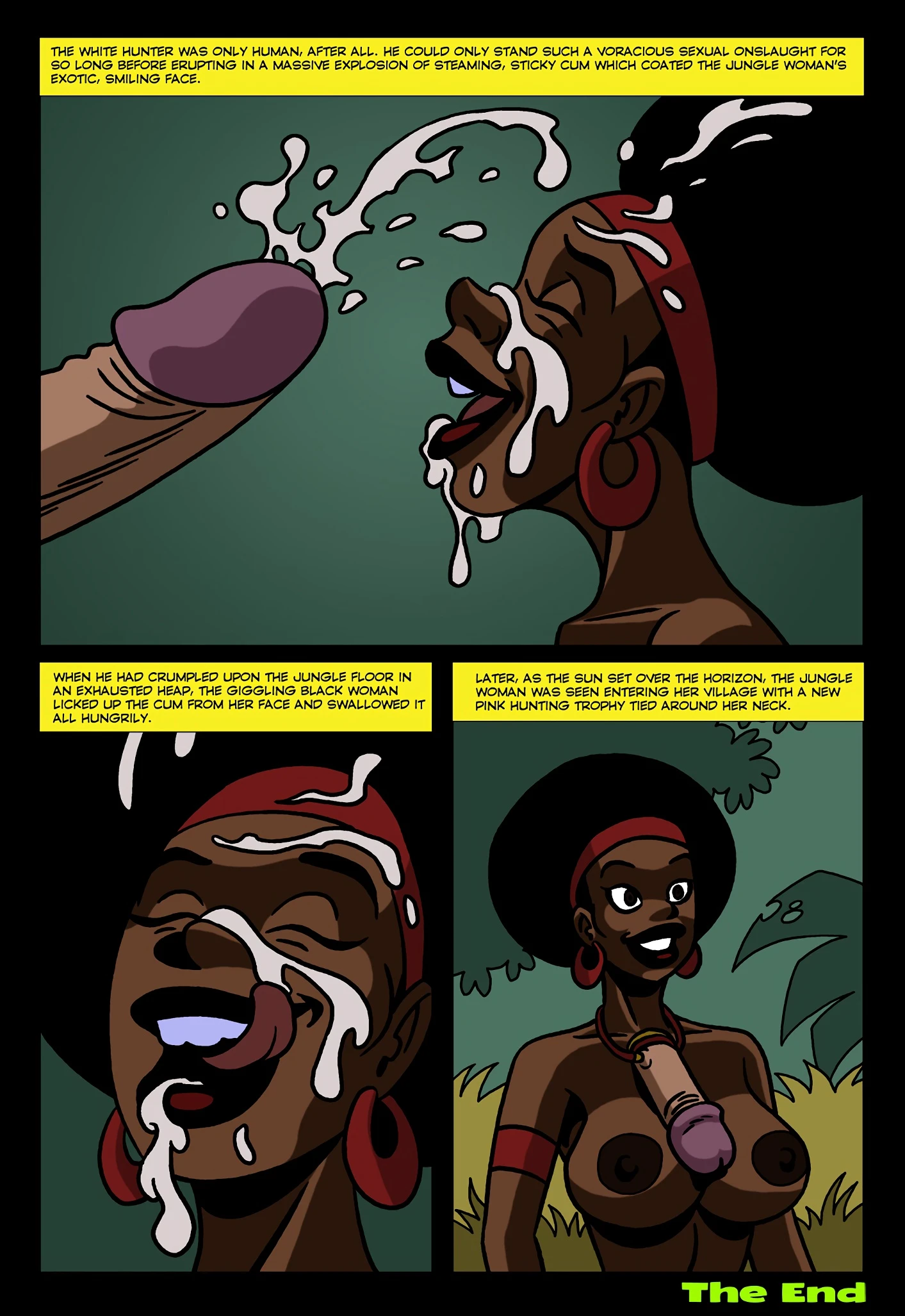 White Hunter porn comic picture 5