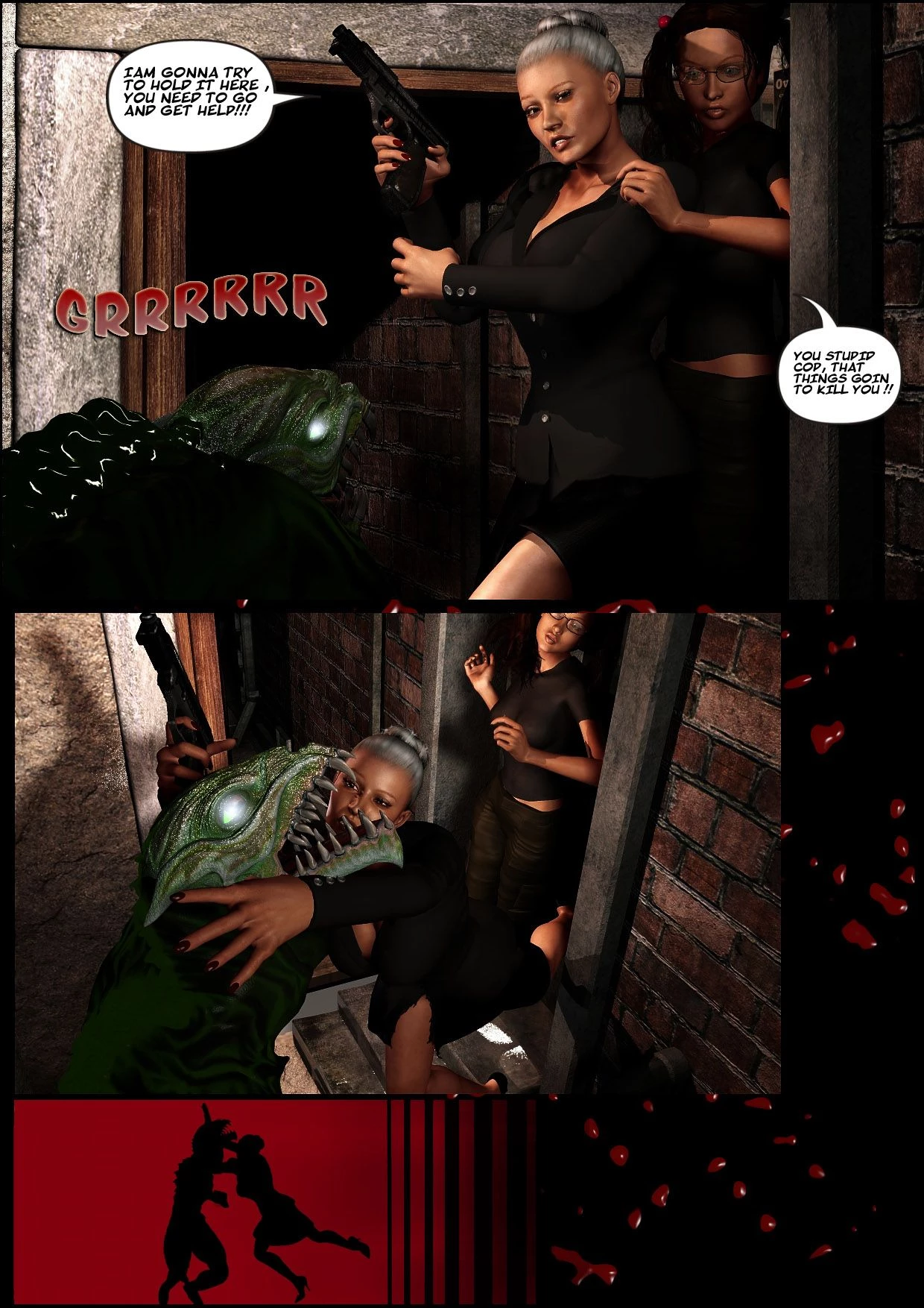 White Phoenix porn comic picture 13