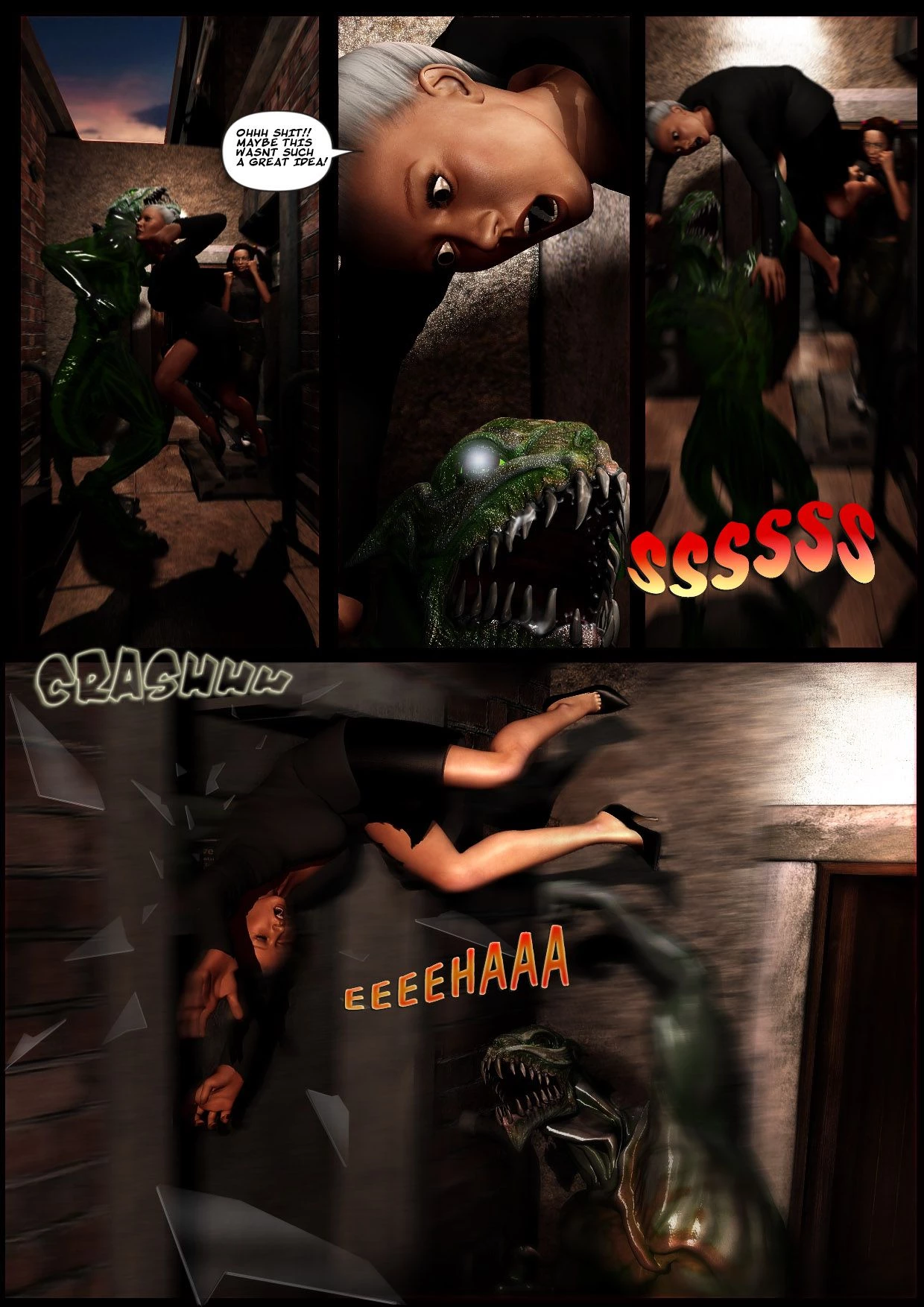 White Phoenix porn comic picture 14