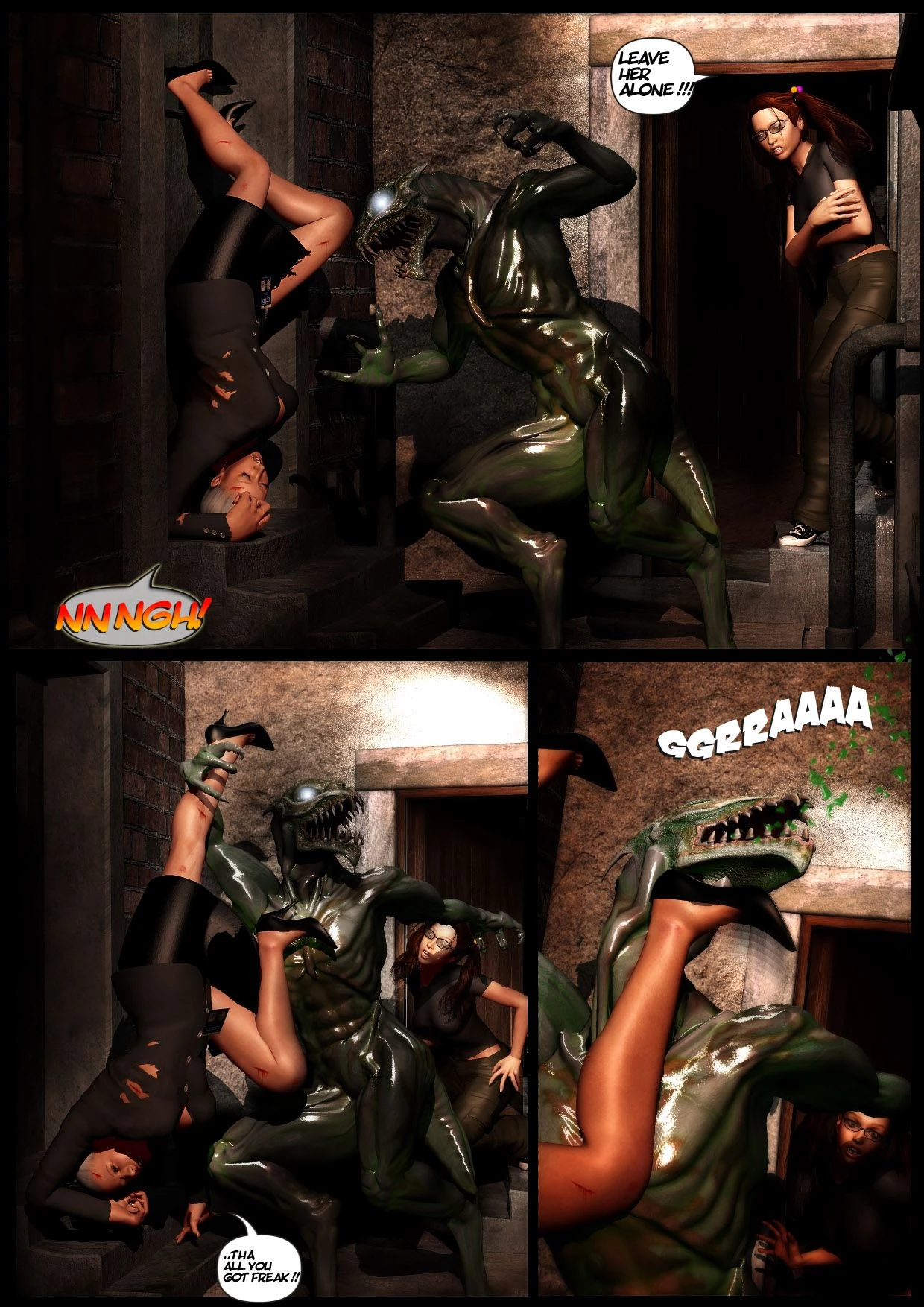 White Phoenix porn comic picture 15