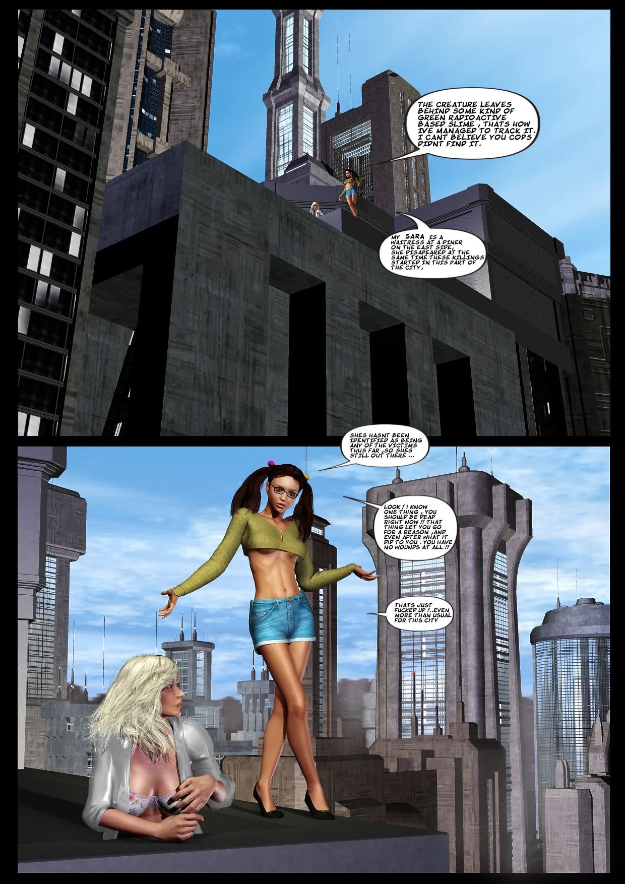 White Phoenix porn comic picture 27