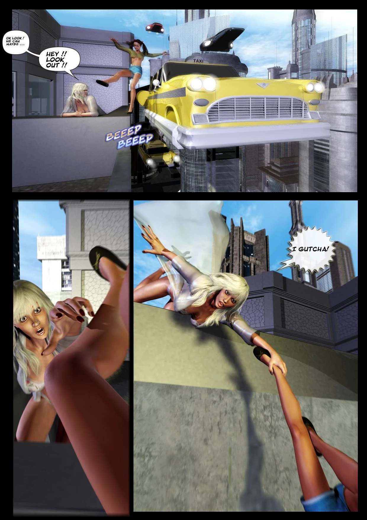 White Phoenix porn comic picture 29