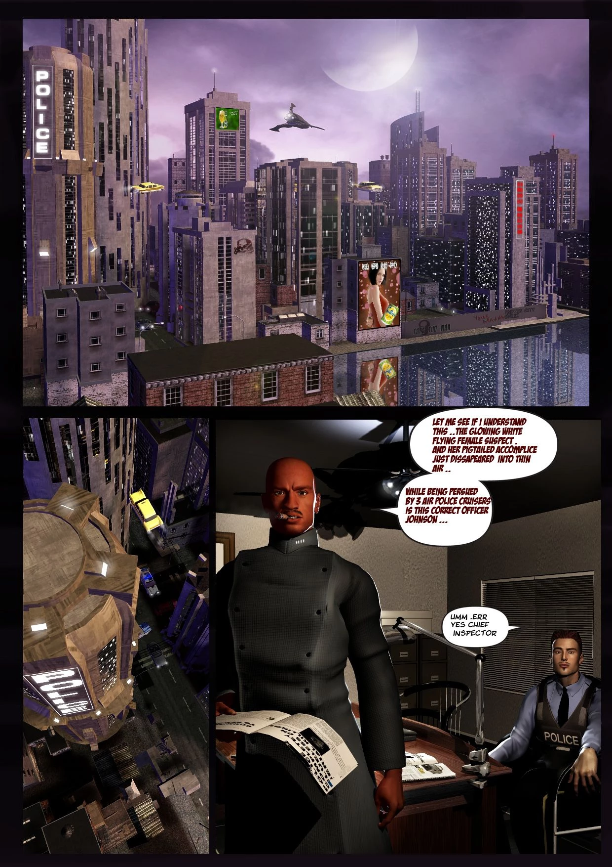 White Phoenix porn comic picture 35