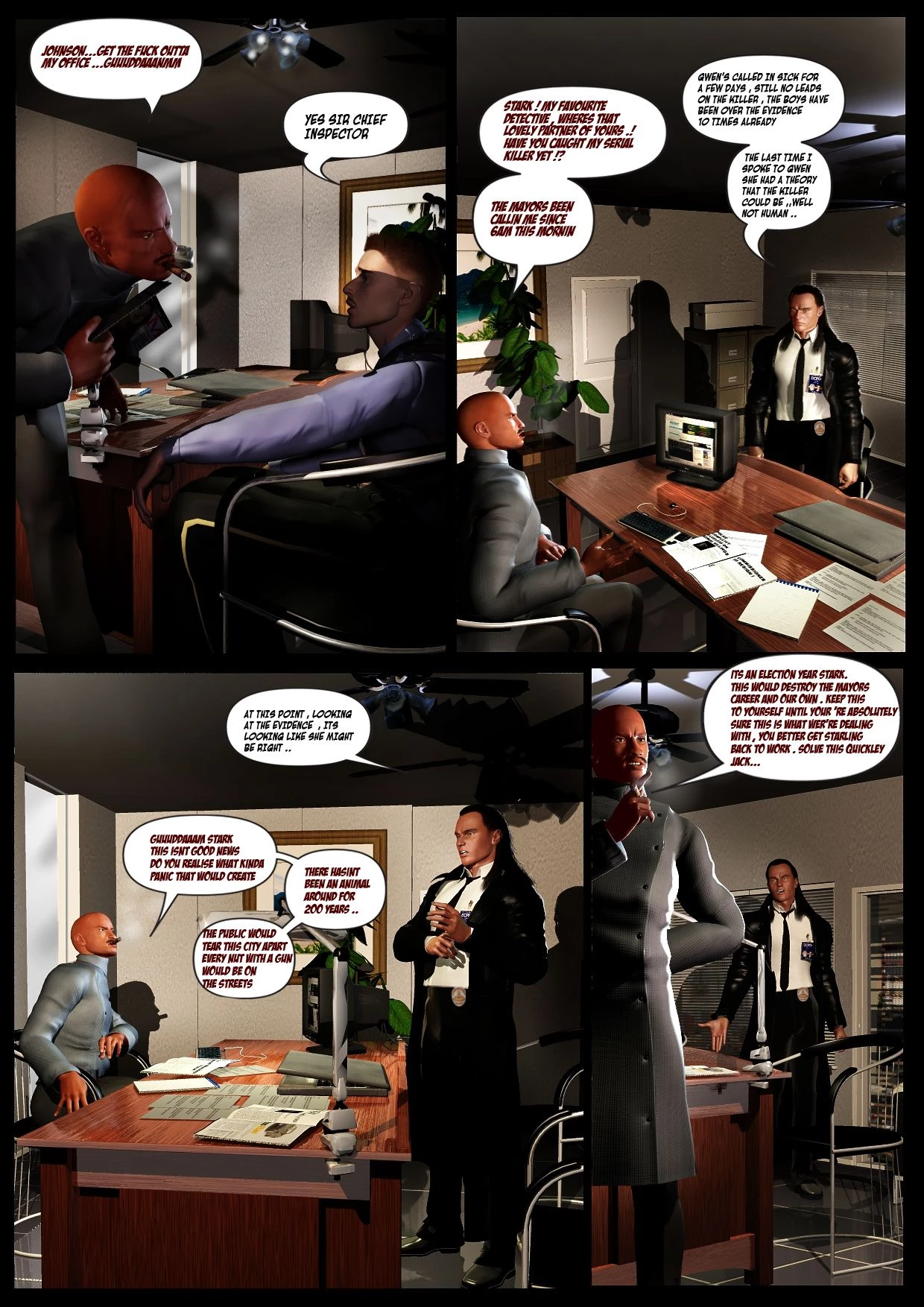 White Phoenix porn comic picture 36