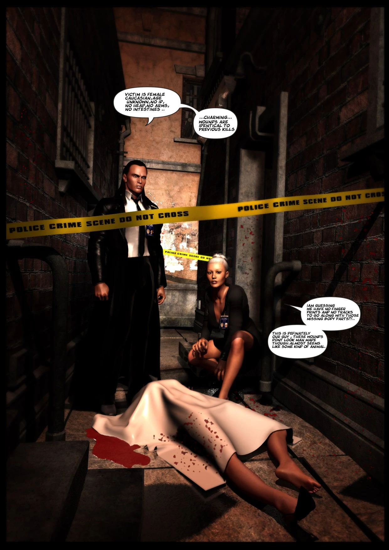 White Phoenix porn comic picture 6