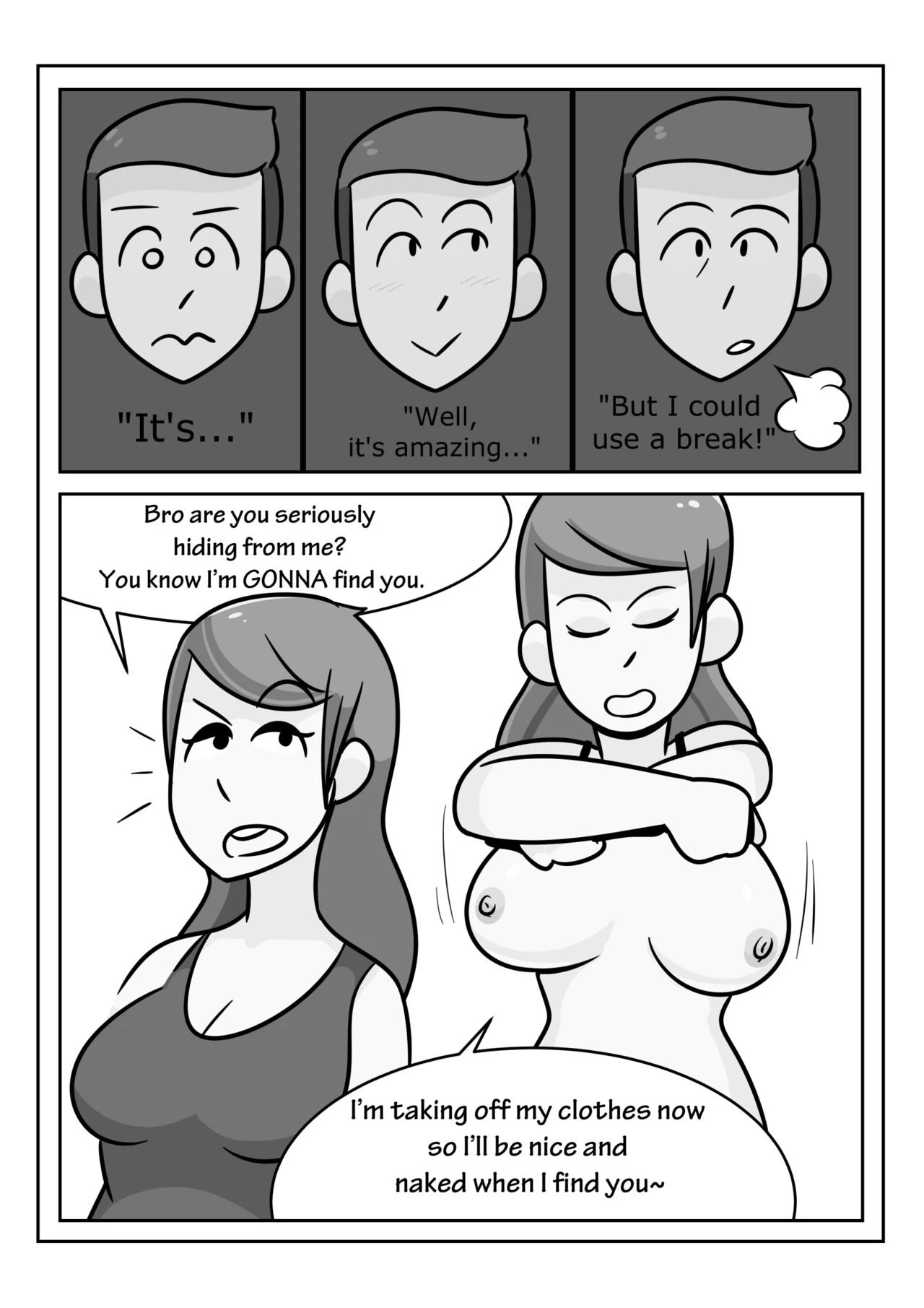 Why's My Sis Wanna Bang So Much? porn comic picture 5