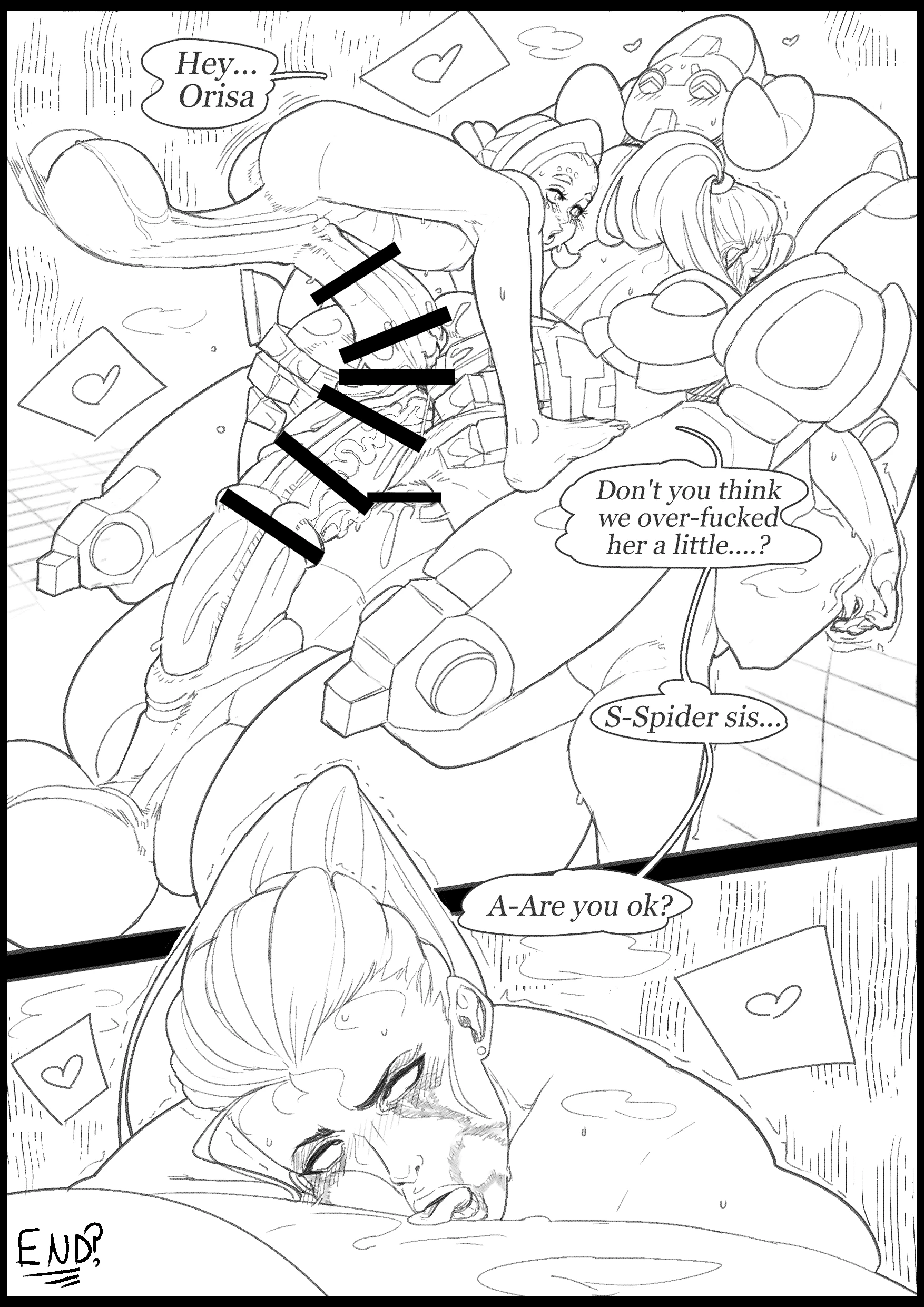 Widowmaker X Efi porn comic picture 5