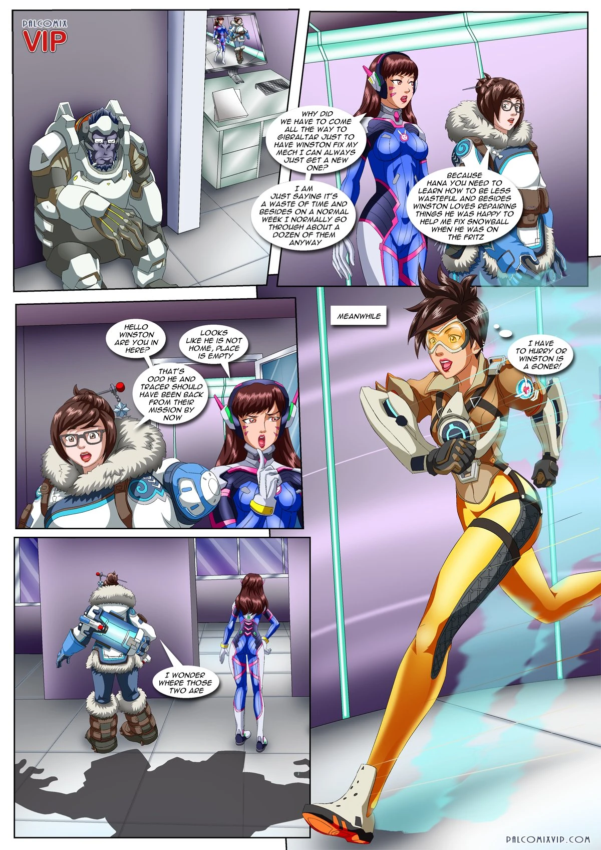 Widowmaker's Special Venom porn comic picture 4