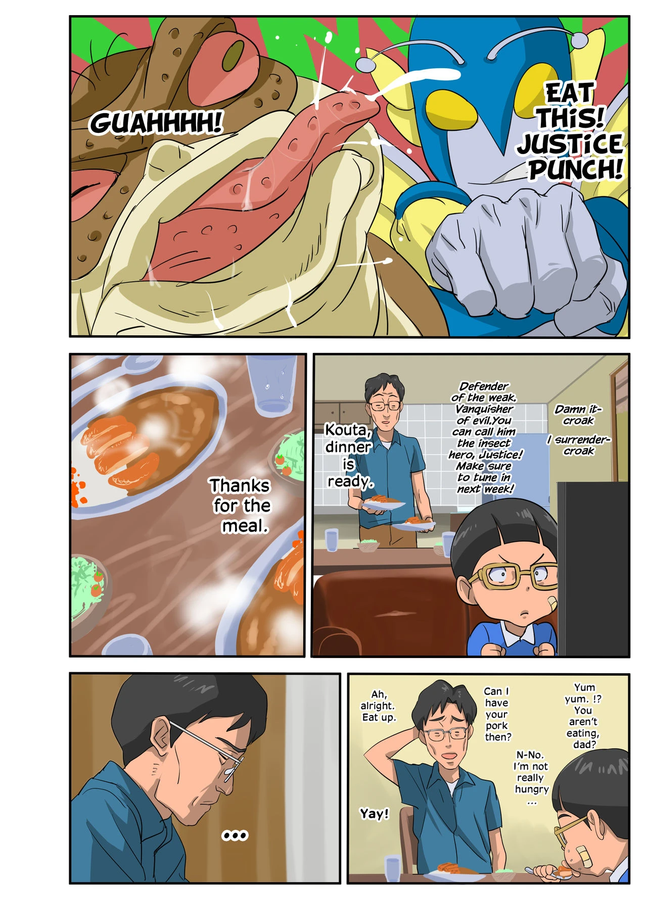 Wife with a strong sense of justice NTR manga porn comic picture 16