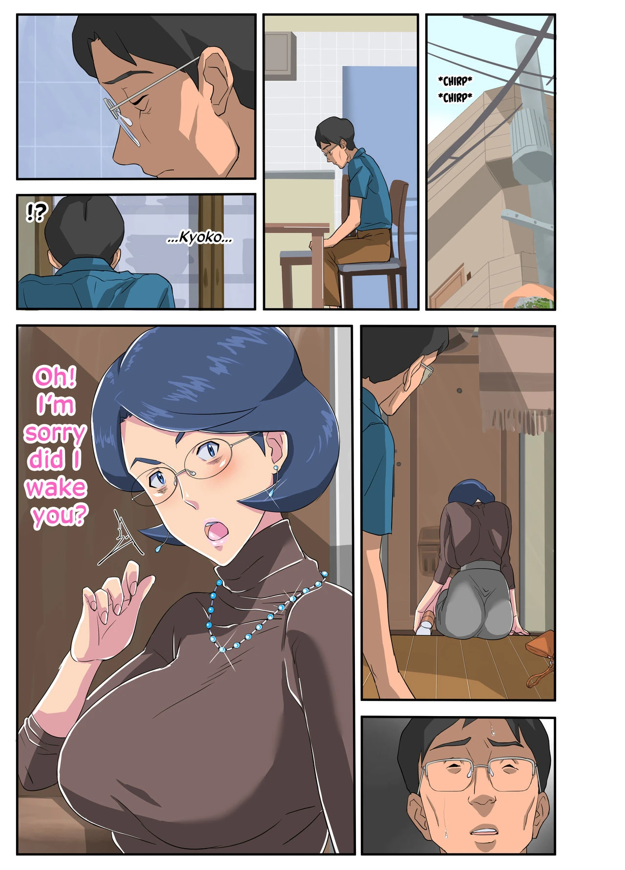 Wife with a strong sense of justice NTR manga porn comic picture 58