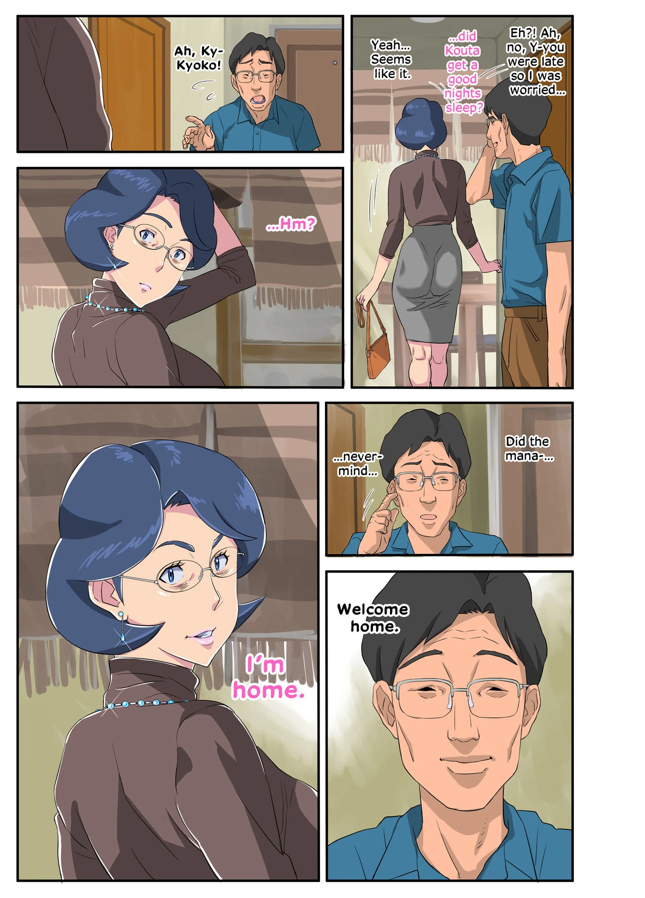 Wife with a strong sense of justice NTR manga porn comic picture 59