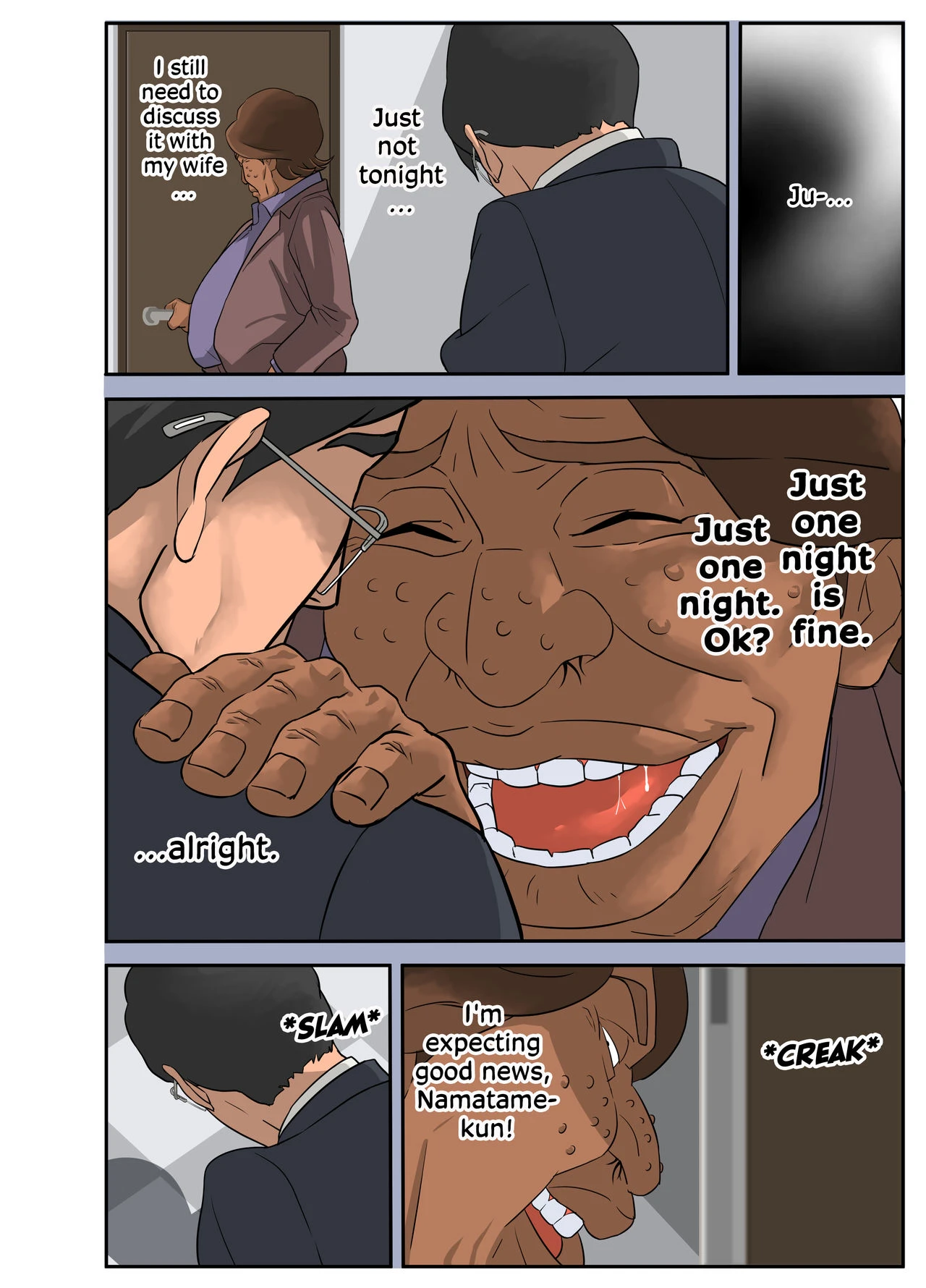 Wife with a strong sense of justice NTR manga porn comic picture 6