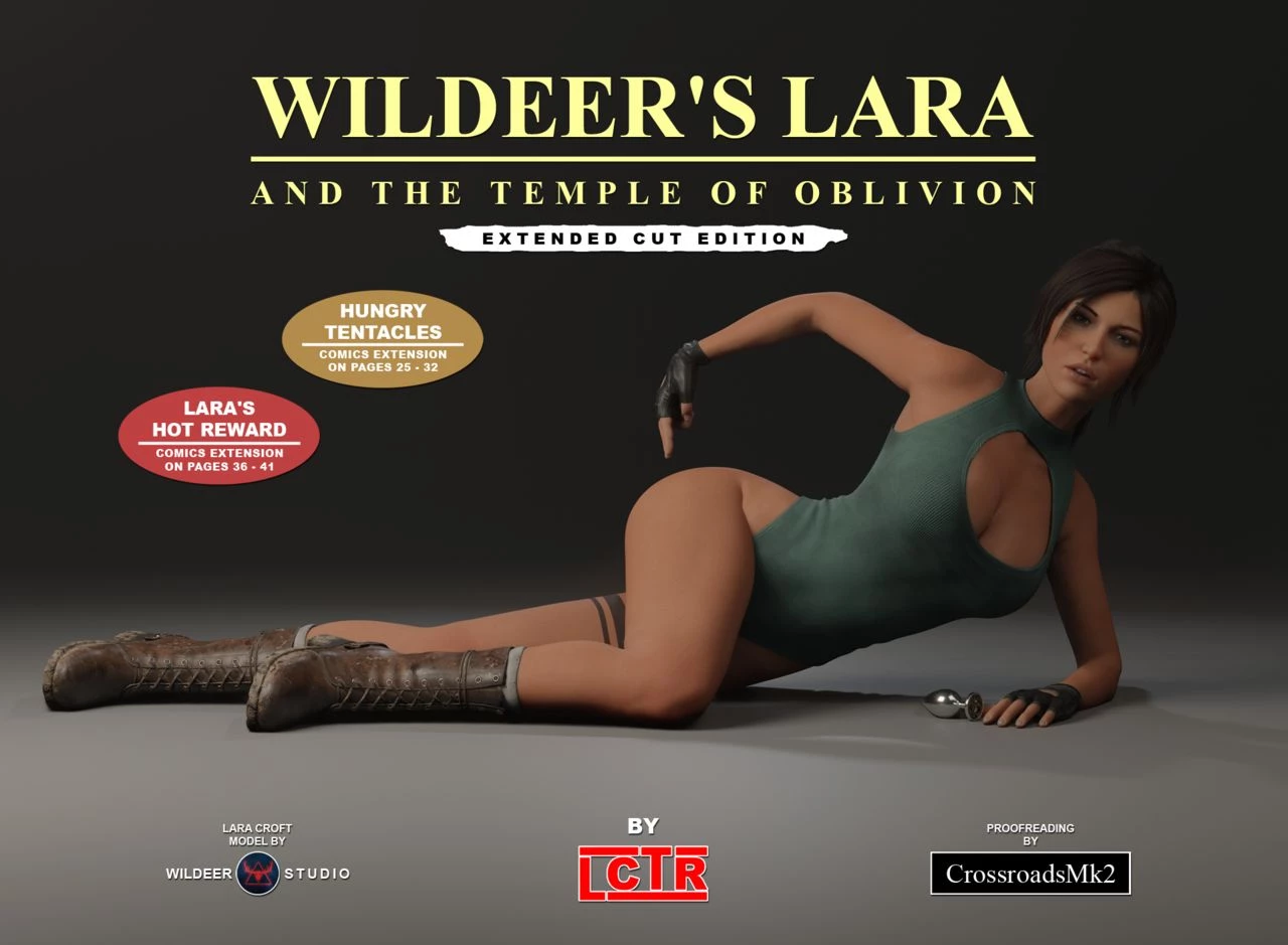 Wildeer's Lara and The Temple of Oblivion porn comic picture 1