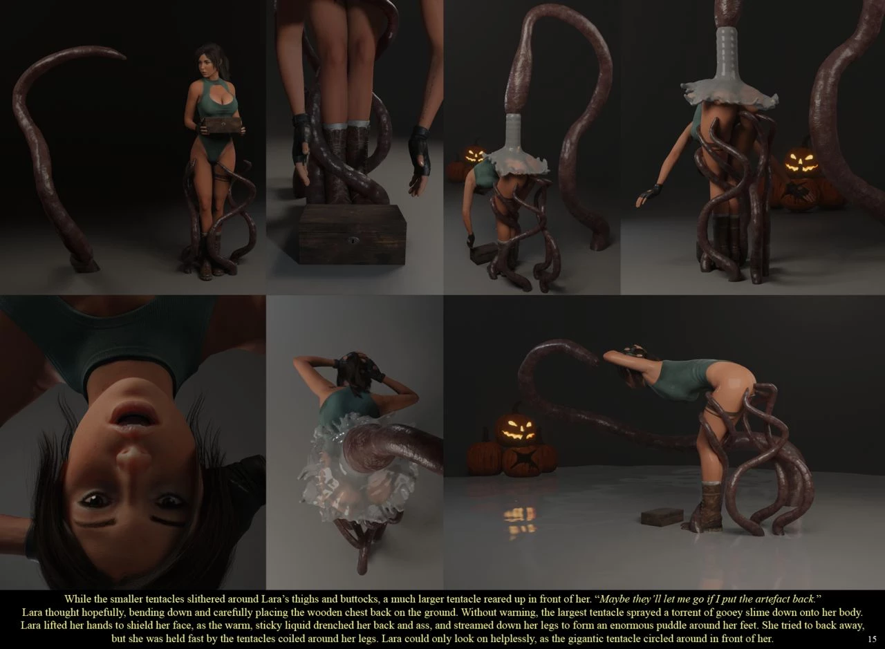 Wildeer's Lara and The Temple of Oblivion porn comic picture 17