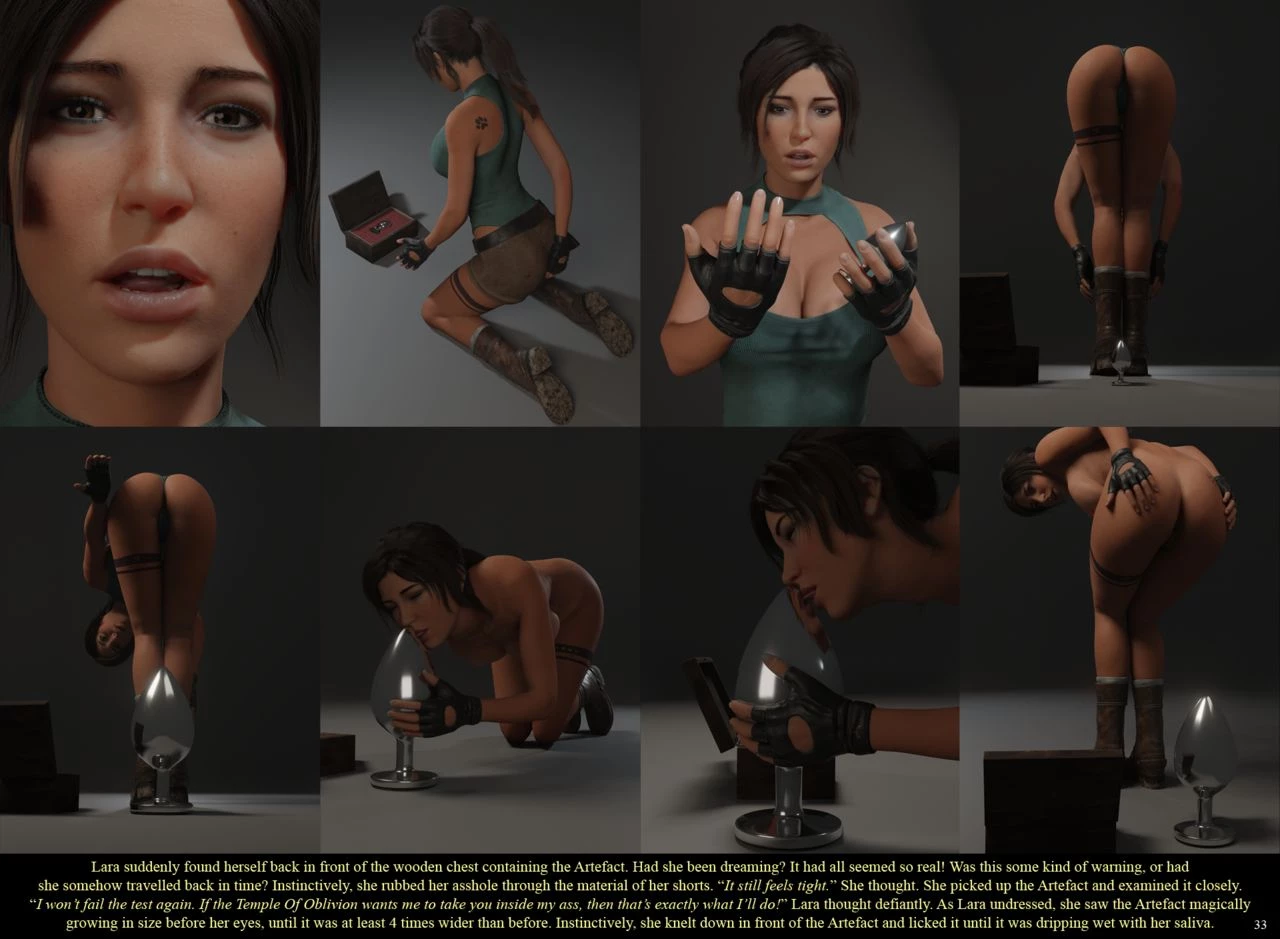 Wildeer's Lara and The Temple of Oblivion porn comic picture 35