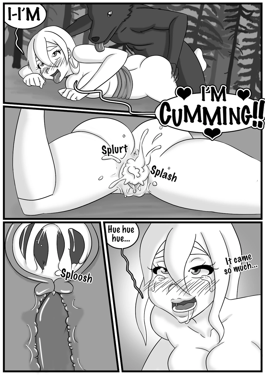 Wiley Werewolves porn comic picture 14