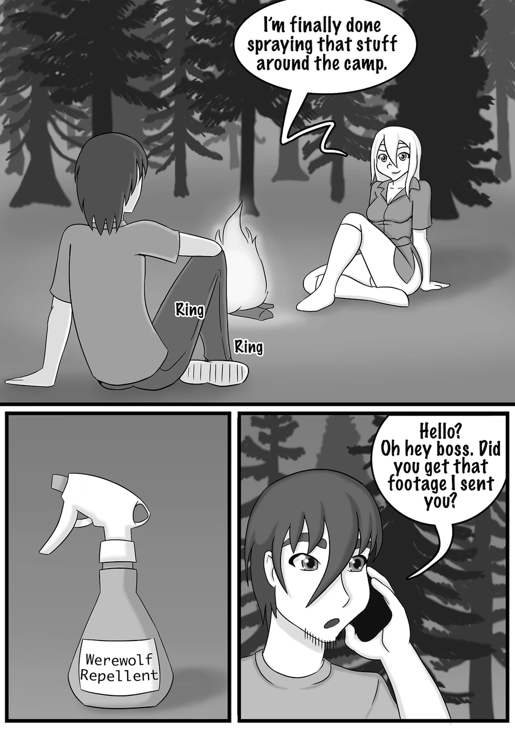 Wiley Werewolves porn comic picture 2