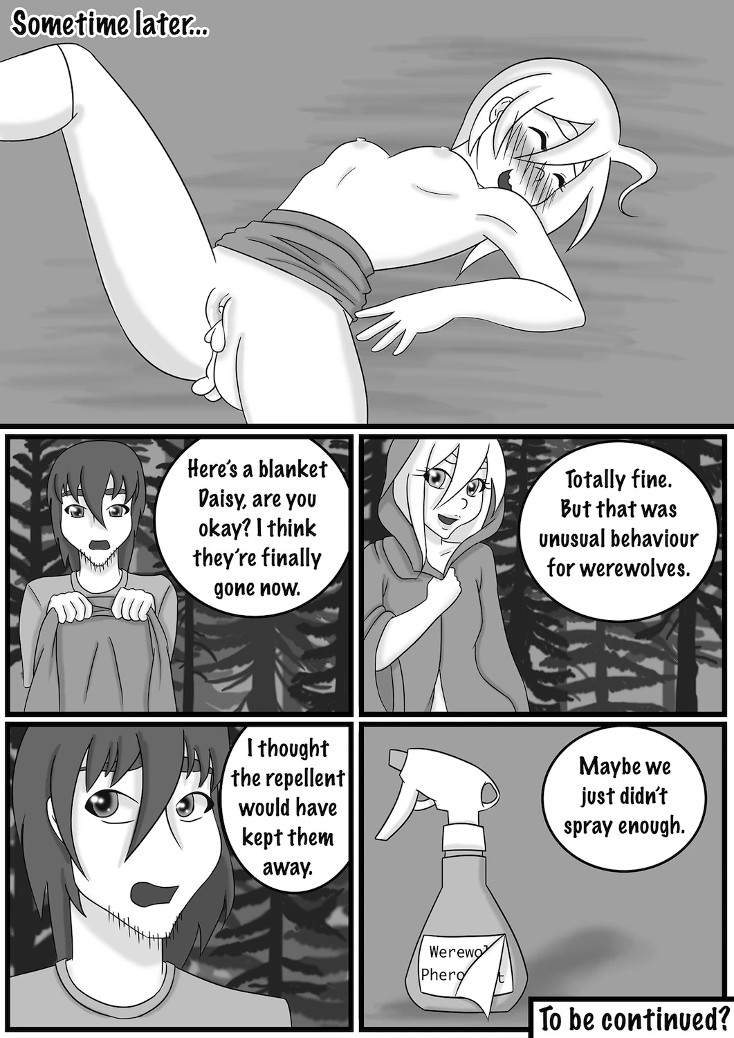 Wiley Werewolves porn comic picture 25