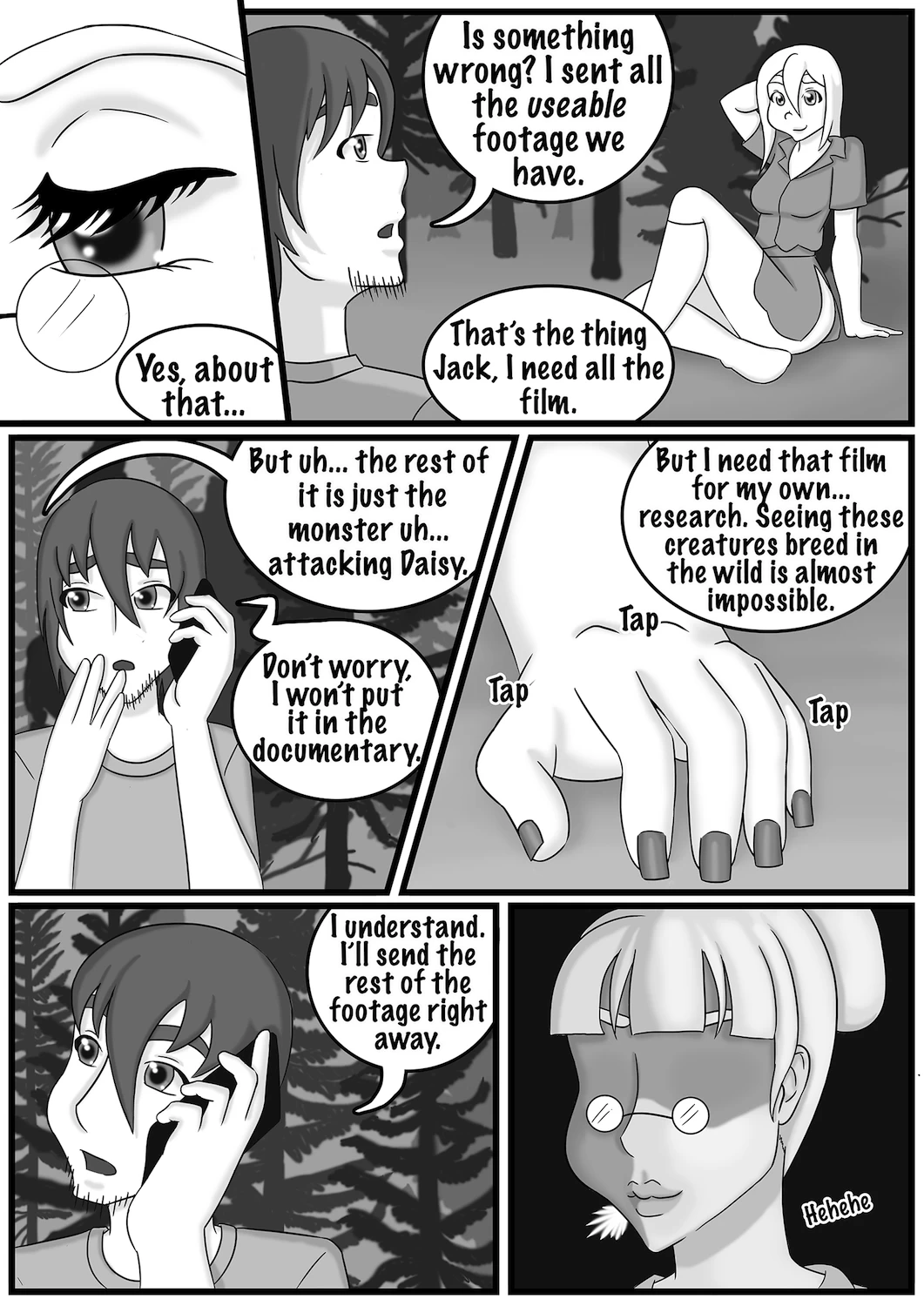 Wiley Werewolves porn comic picture 3