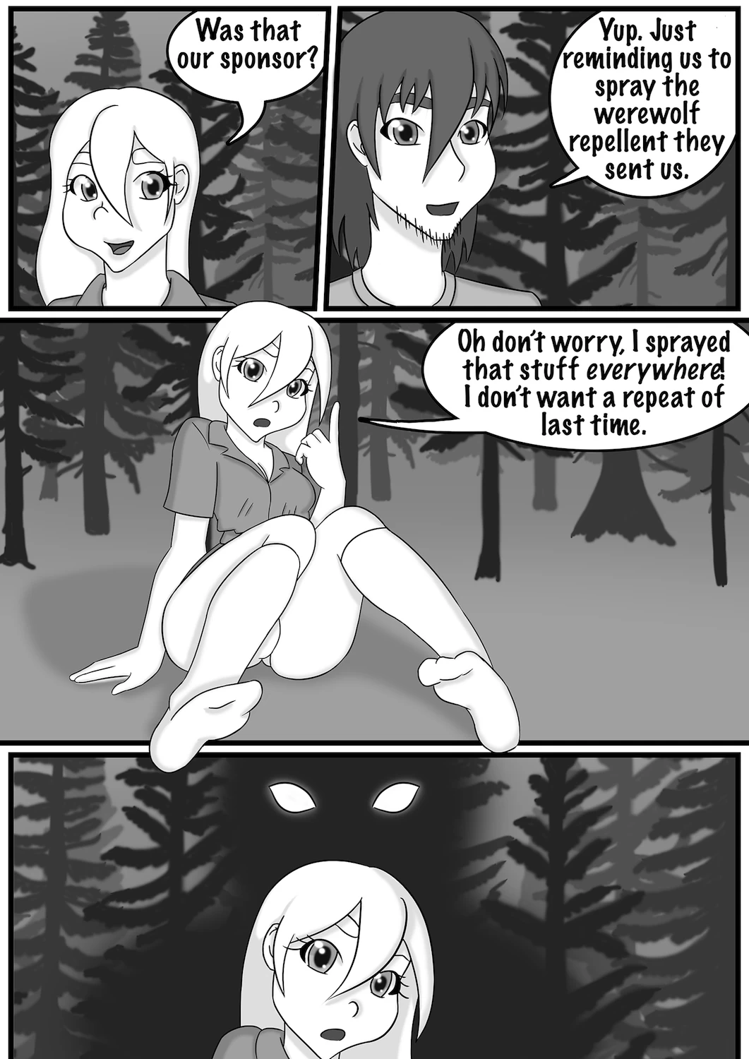 Wiley Werewolves porn comic picture 4