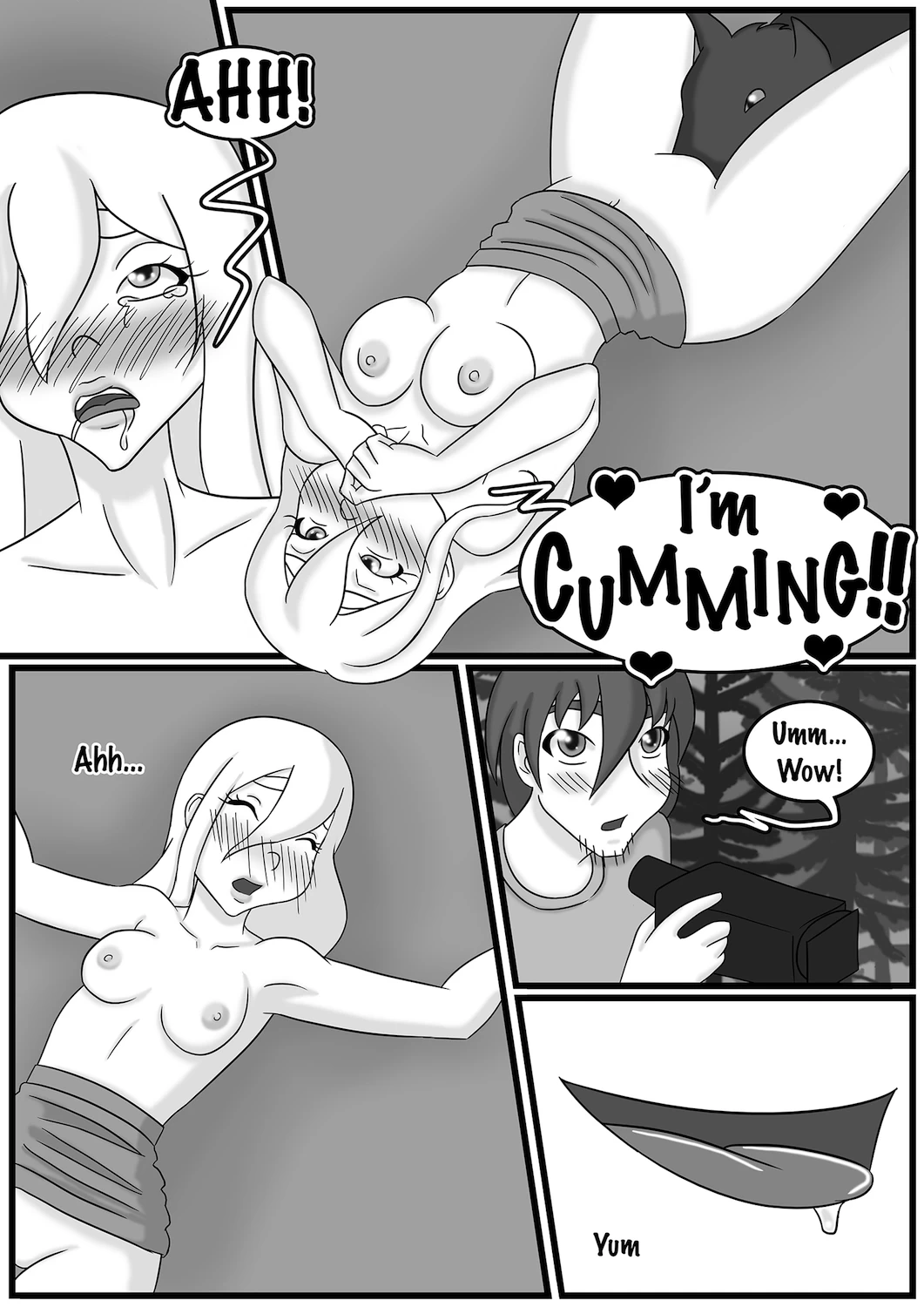 Wiley Werewolves porn comic picture 8
