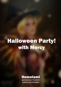 WitchMercy's Wheelgame porn comic picture 1