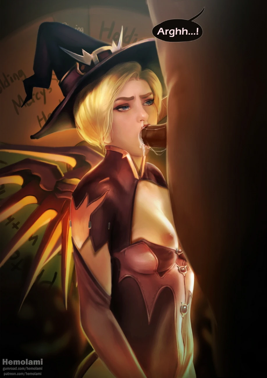 WitchMercy's Wheelgame porn comic picture 13