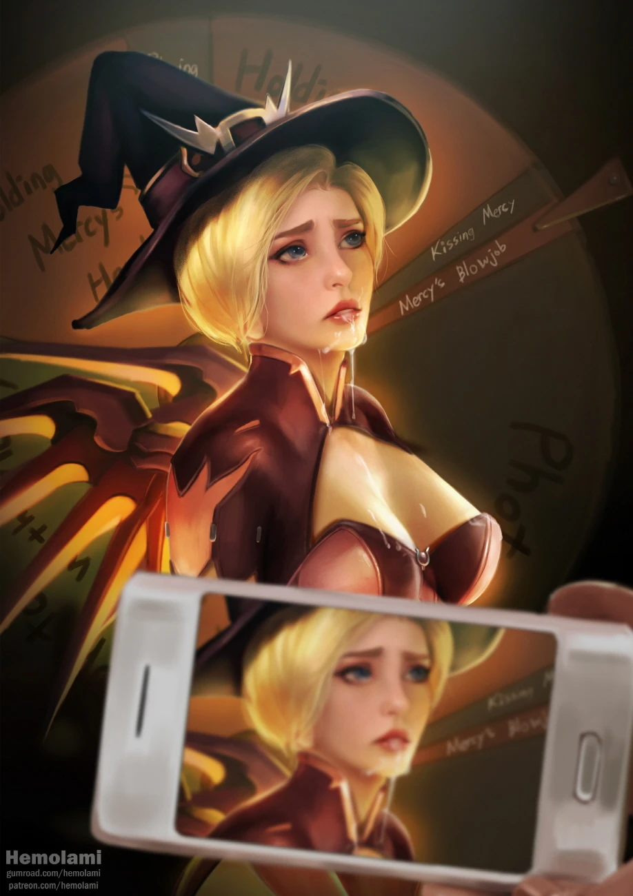 WitchMercy's Wheelgame porn comic picture 9