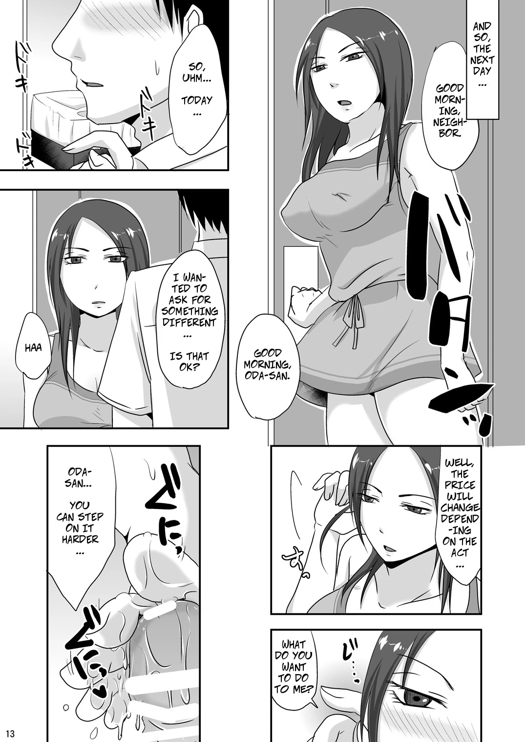 With My Neighbor 1: Compensated Dating porn comic picture 12