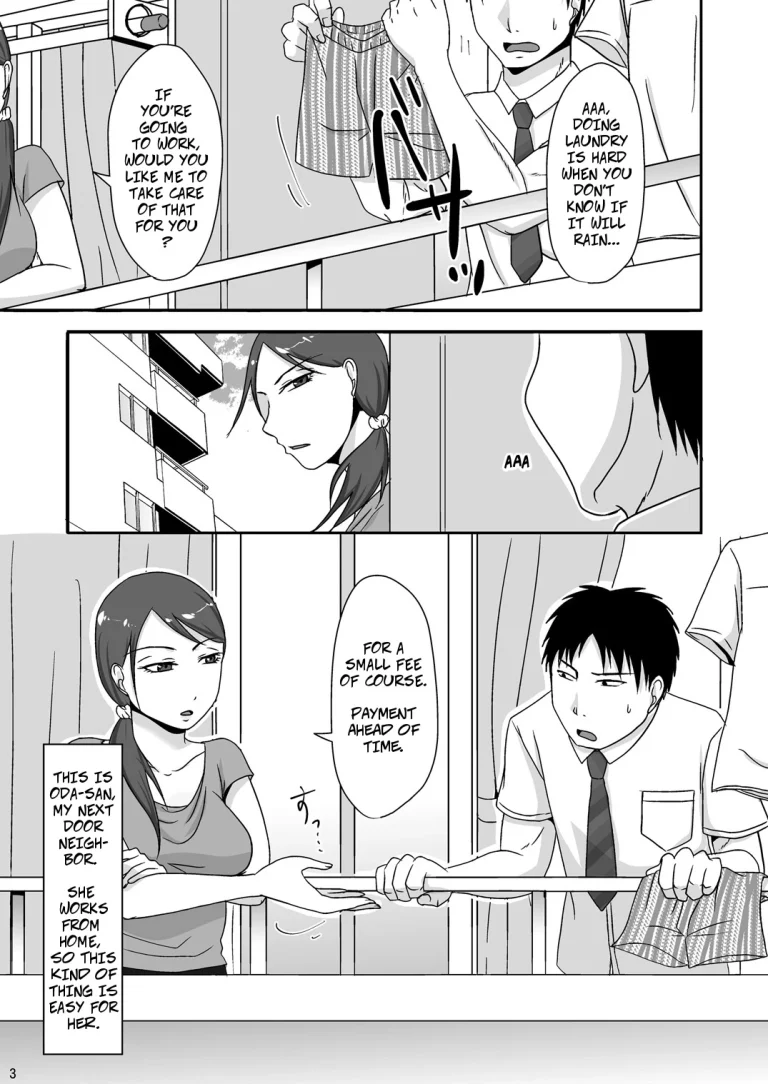 With My Neighbor 1: Compensated Dating porn comic picture 2