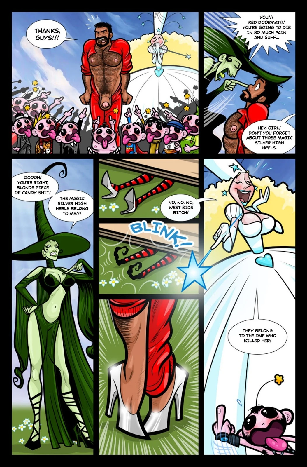 Wizard of Jizz porn comic picture 11