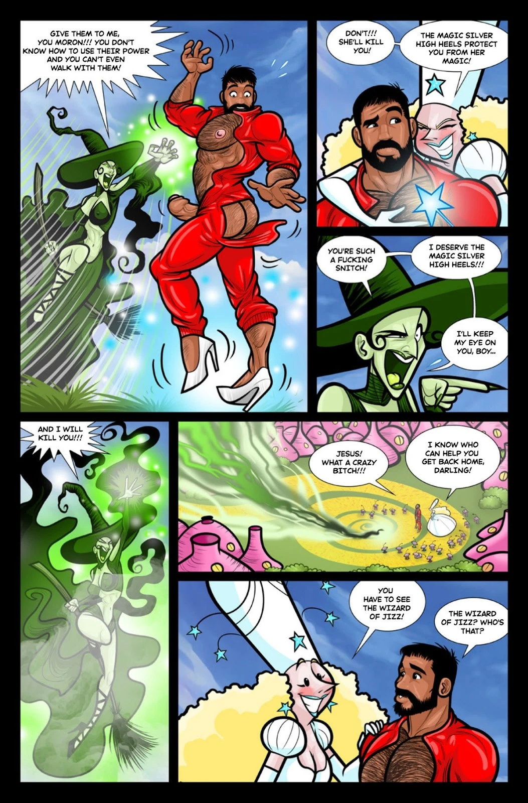Wizard of Jizz porn comic picture 12