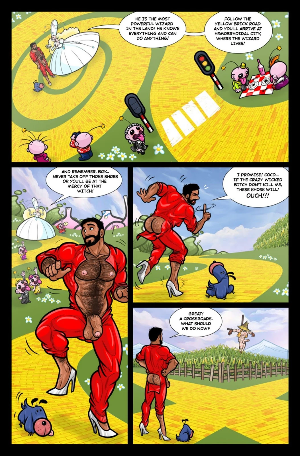 Wizard of Jizz porn comic picture 13