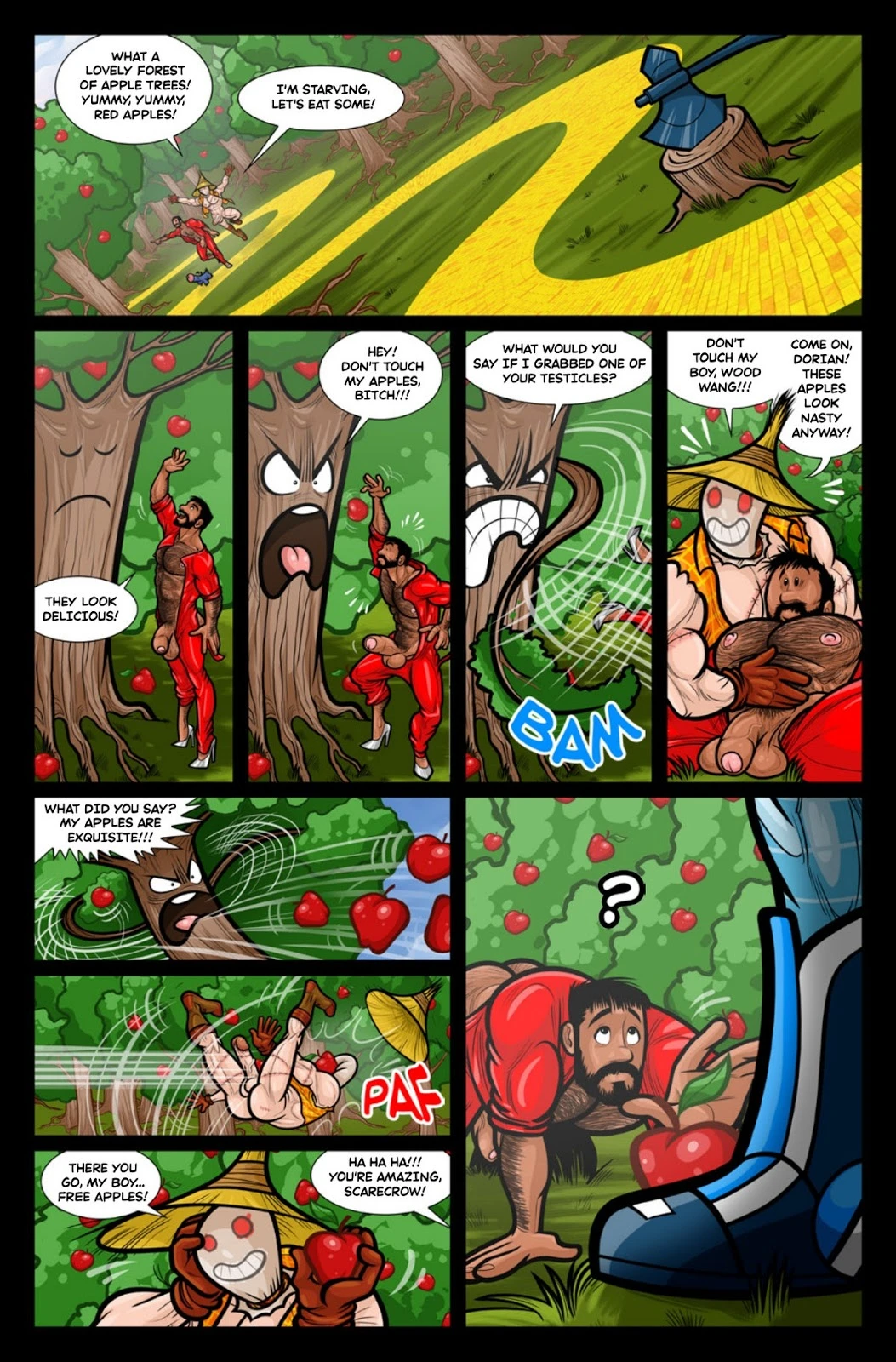 Wizard of Jizz porn comic picture 16