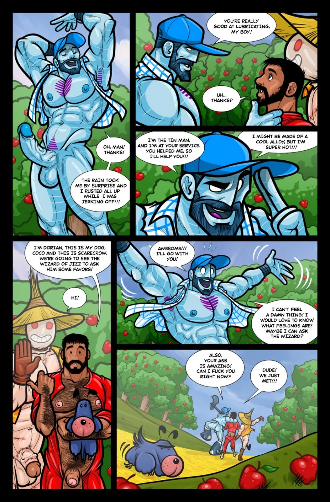 Wizard of Jizz porn comic picture 18