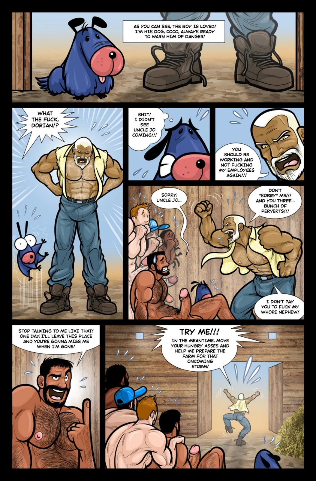 Wizard of Jizz porn comic picture 4