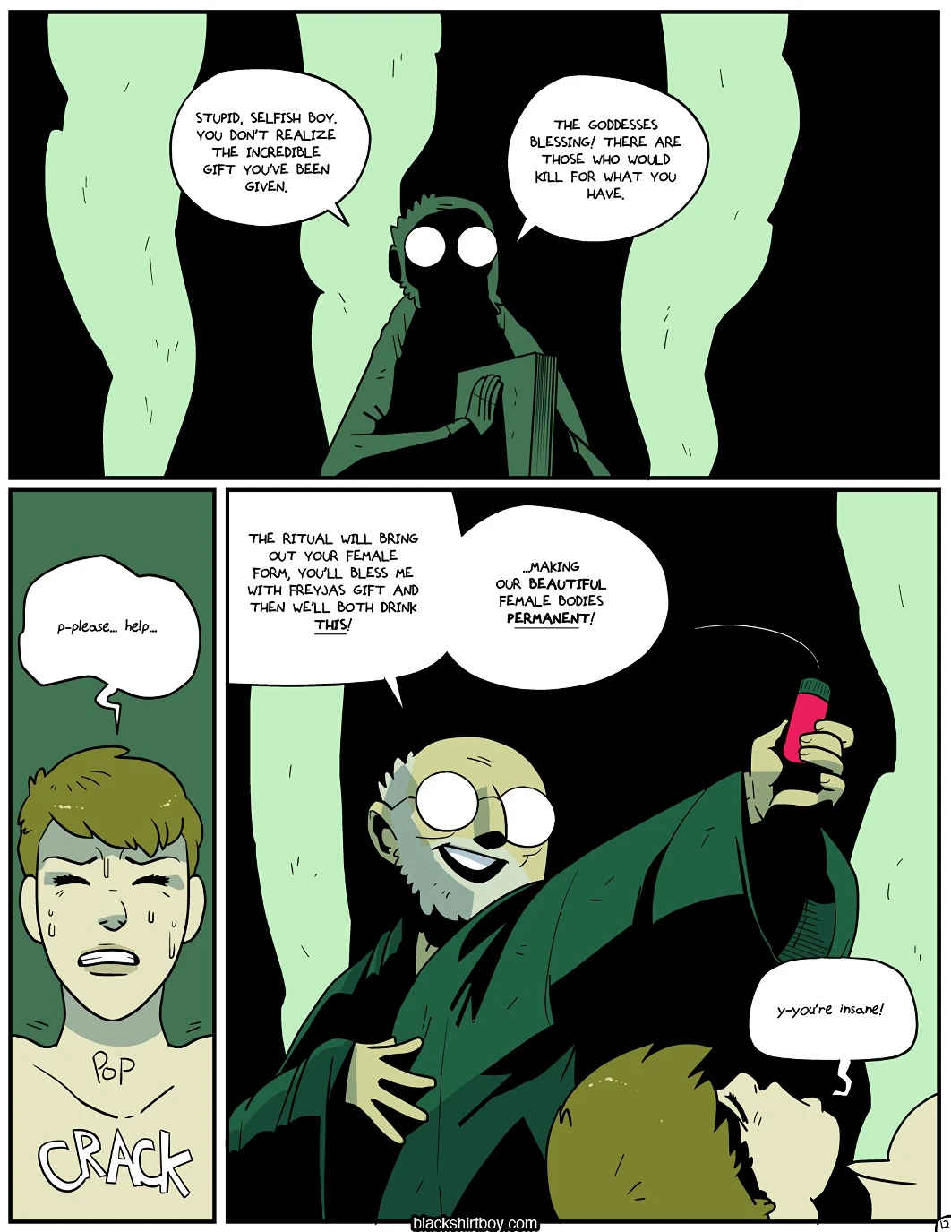 Woman By The Light of the Moon porn comic picture 13