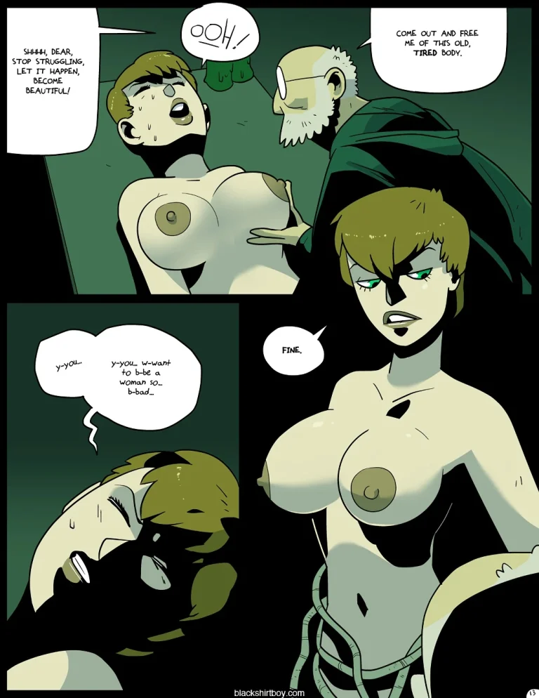 Woman By The Light of the Moon porn comic picture 14
