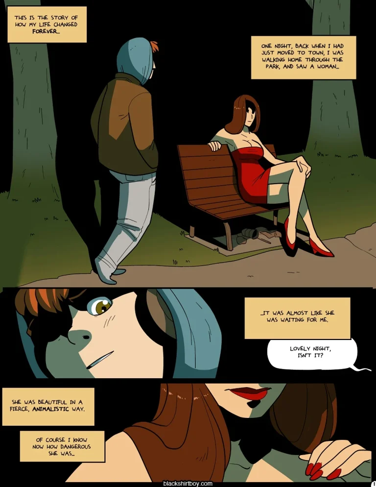 Woman By The Light of the Moon porn comic picture 2