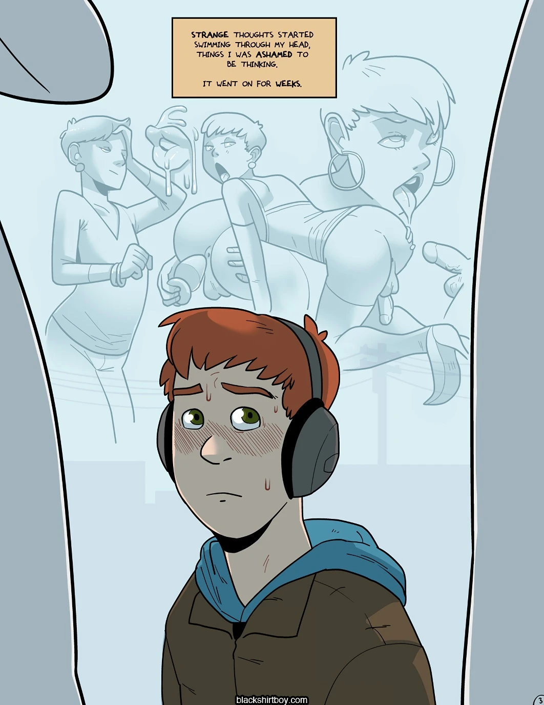 Woman By The Light of the Moon porn comic picture 4